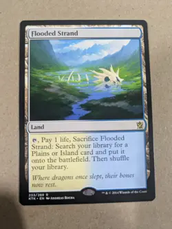 Flooded Strand - MTG - Khans of Tarkir - LP - Image 1