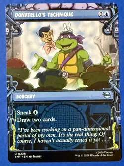 Donatello's Technique (Showcase) Teenage Mutant Ninja Turtles Regular, U, #0228 - Image 1