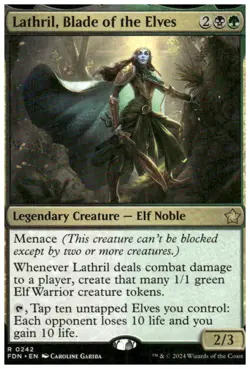 Foundations #242 Lathril, Blade of the Elves - Image 1