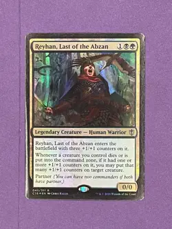 Reyhan, Last of the Abzan - FOIL Rare - C16 040/351 - Near Mint - MTG - Image 1