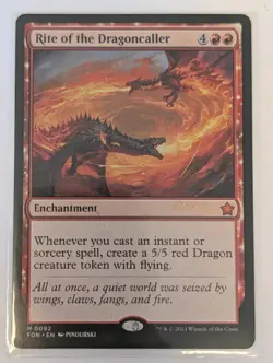 Rite of the Dragoncaller Foundations - MTG MYTHIC - Image 1