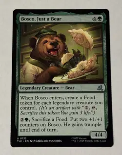 MTG Bosco, Just a Bear - Avatar: The Last Airbender: Eternal-Legal NM - Image 1
