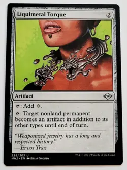 MTG - Liquimetal Torque - Modern Horizons 2 - NM - Image 1