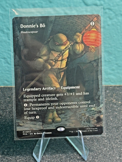 Donnie's Bo - Shadowspear (Borderless) Teenage Mutant Ninja Turtles *Reg* - Image 1