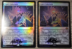 Ugin's Labyrinth x2 FOIL (Signed by Artist) Magic the Gathering MTG! - Image 1