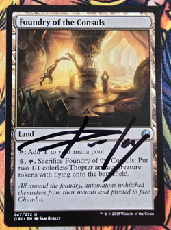 Foundry of the Consuls (Signed Artist's Proof) Magic the Gathering MTG! - Image 1