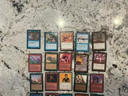 Mtg Fbb Lot x25 Magic The Gathering Foreign Legends Dark Black Border Lp-Played - Image 3