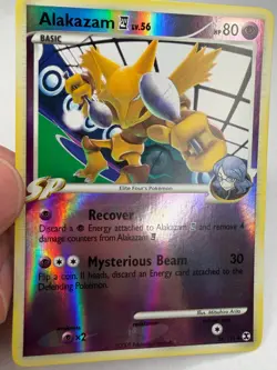 Pokemon TCG Alakazam 38/111 Rising Rivals Reverse Holo LP+ - Image 3
