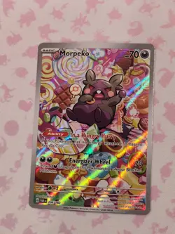 Pokemon - Morpeko - 206/182 Paradox Rift - Illustration Rare - Image 1