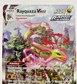 Pokemon TCG Evolving Skies Rayquaza VMAX Alt Art 218/203 English NM - Image 2