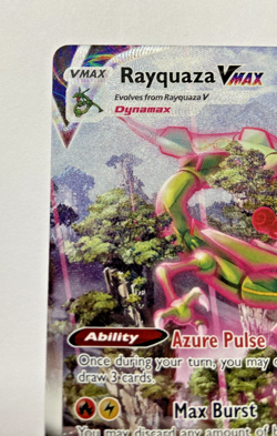 Pokemon TCG Evolving Skies Rayquaza VMAX Alt Art 218/203 English NM - Image 4