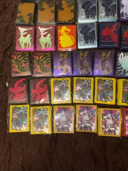 Pokemon TCG Sealed ETB Card Sleeves Assorted Lot of 69 - Image 4