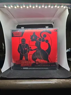 Destined Rivals Pokemon Center ETB Elite Trainer Box SEALED w/ plastic protector - Image 1