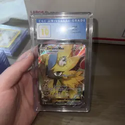 CGC 10 Pristine Zeraora VMAX GG42/GG70 Galarian Gallery Crown Zenith Pokemon - Image 2
