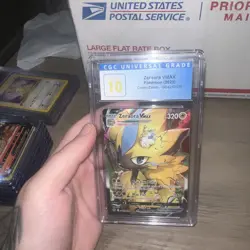 CGC 10 Pristine Zeraora VMAX GG42/GG70 Galarian Gallery Crown Zenith Pokemon - Image 3