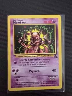 Mewtwo Pokemon First Movie Black Star Promo #14 Wotc Vintage NM/VLP - Image 1