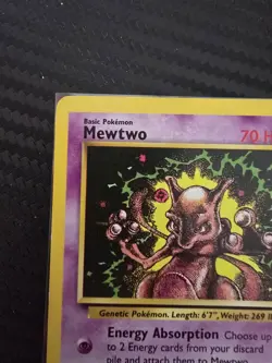 Mewtwo Pokemon First Movie Black Star Promo #14 Wotc Vintage NM/VLP - Image 3