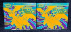 Pokemon Ascended Heroes Elite Trainer Box x2 New Read Description - Image 1