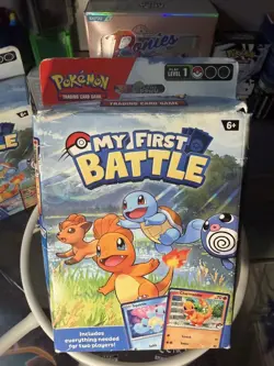 Pokemon My First Battle [Charamander&Squirtle]-New-DamagedBox - Image 1