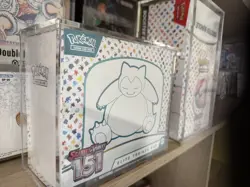 POKEMON TCG 151 Booster Bundle Display & ETB FACTORY SEALED with Acrylic Cases 820650863219 - Image 2