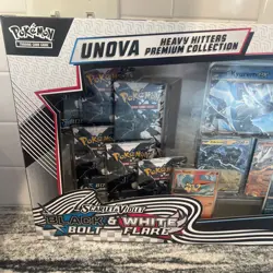 The Pokemon TCG: Unova Heavy Hitters Premium Collection includes - NEW Sealed - Image 2