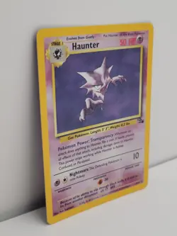 Vintage Pokemon TCG - Haunter 6/62 - Holo Fossil Unlimited - Image 4