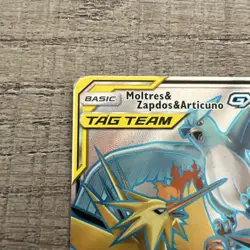 Pokemon Moltres & Zapdos & Articuno GX (Full Art) 66/68 | Hidden Fates - Image 3