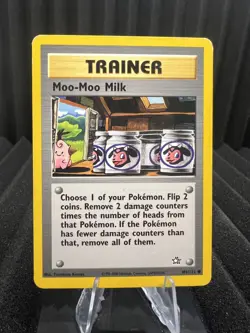 Moo-Moo Milk 101/111 - Neo Genesis Unlimited Edition - WOTC Pokemon MP - Image 1