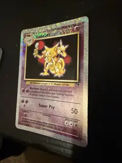 Pokemon Kadabra Reverse Holo Foil 49/110 Legendary Collection 2002 Near Mint - Image 3