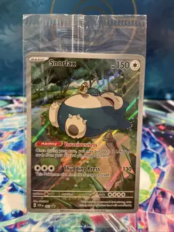 Pokemon Snorlax 51/ SV Black Star Promos Near Mint Condition SEALED - Image 1