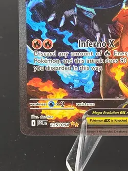 Pokemon Mega Charizard EX SIR English Phantasmal Flames 2025 MINT - Image 5