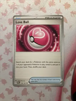 🚀Pokemon Twilight Masquerade - Love Ball - 156/167 - Non Holo Uncommon - M/NM - Image 1