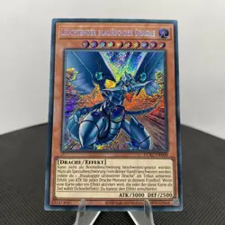 Yugioh Leuchtender Blauaugiger Drache LCKC-DE008 Secret Rare Near Mint - Image 3