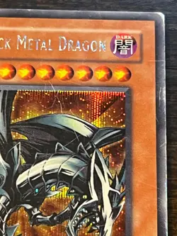 Yugioh Red-Eyes Black Metal Dragon FMR-001 Parallel Secret Rare Promo HP - Image 3