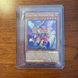 YUGIOH- Toon Dark Magician Girl - DUPO-EN041 - Ultra Rare - 1st Edition - Image 1