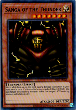 Super Rare Sanga of the Thunder MRD-EN025 25th Anniversary Yugioh - Image 1