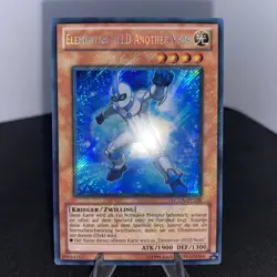 Yugioh Elementar-HELD Another Neos LCGX-DE028 Secret Rare NM FOILBLEED - Image 2