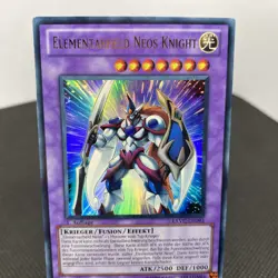 Yugioh Elementarheld Neos Knight EXVC-DE093 1. Auflage Ultra Rare Exzellent - Image 3