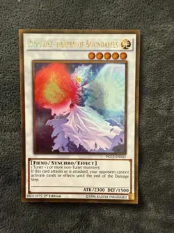 PGL2-EN043 Armades, Keeper of Boundaries Gold Rare Yugioh 1st - Image 1