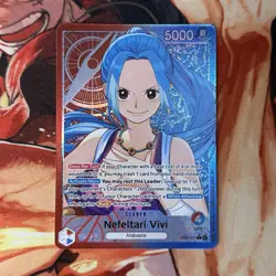 Nefeltari Vivi EB03-001 L Alt Art Heroines Edition ENGLISH One Piece CCG - Image 1
