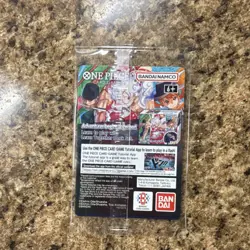 [SEALED] Bandai One Piece CCG Monkey.D.Luffy US Voyage Promo Full Art Foil - Image 2