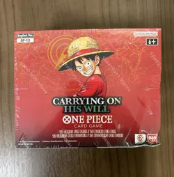 One Piece TCG OP-13 Carrying On His Will Booster Box sealed *DAMAGED* (English) - Image 1