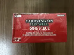 One Piece TCG OP-13 Carrying On His Will Booster Box sealed *DAMAGED* (English) - Image 5