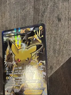 Pokemon Pikachu EX Full Art Promo Holo Electric Card XY124 2016 - Image 4