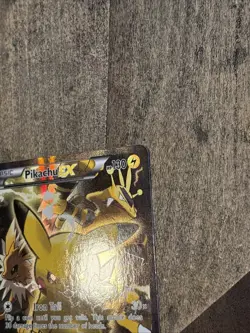 Pokemon Pikachu EX Full Art Promo Holo Electric Card XY124 2016 - Image 5