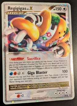 2008 Pokemon Regigigas Lv. X DP30 Black Star Promo - Image 1