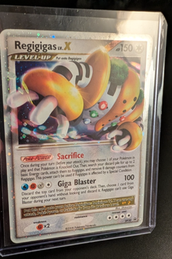 2008 Pokemon Regigigas Lv. X DP30 Black Star Promo - Image 3