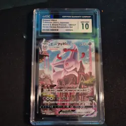 Pokemon Espeon Vmax Alt Art Japanese Eevee Heroes Promo 189/S-P CGC 10 Gem Mint - Image 1