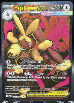 Mega Lopunny ex 115/094 - Ultra Rare - Phantasmal Flames - NM✨- Pokemon TCG - Image 1