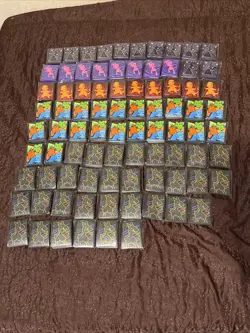 Pokemon Paldean Fates, Crown Zenith ,Fusion, ETB Sleeves 65ct Sealed- Lot of 85 - Image 1